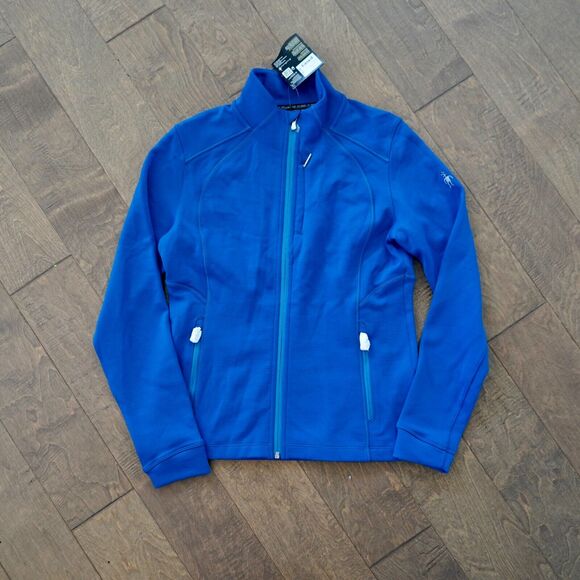 NWT Women's Active Fleece SmartWool TML Light Full-Zip Size M - Picture 1 of 8